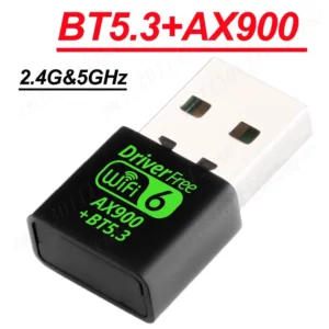 Dongle WiFi 6 USB AX900 avec Bluetooth 5.3