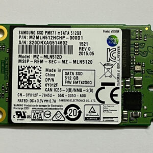 Disque SSD Samsung , mSATA 6Gbp/s, 128 Go, 256 Go, 512 Go